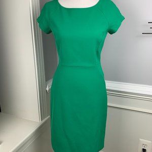 Green J.Crew Pencil Dress Size 2